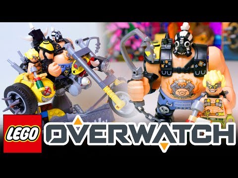 Видео: ЛЕГО OVERWATCH - ТУРБОСВИН И КРЫСАВЧИК