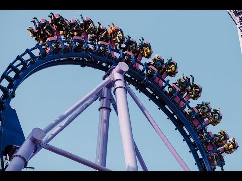 Видео: Квантовый скачок - самый крутой аттракцион в Сочи Парке, вид сбоку и от первого лица