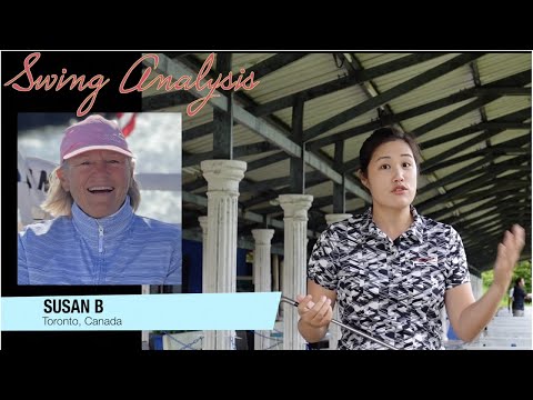 Видео: Анализ свинга: Сьюзен Б. — Гольф с Мишель Лоу