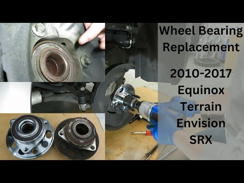 Видео: Как заменить передний ступичный подшипник на Chevy Equinox, GMC Terrain, чтобы устранить проблемы...