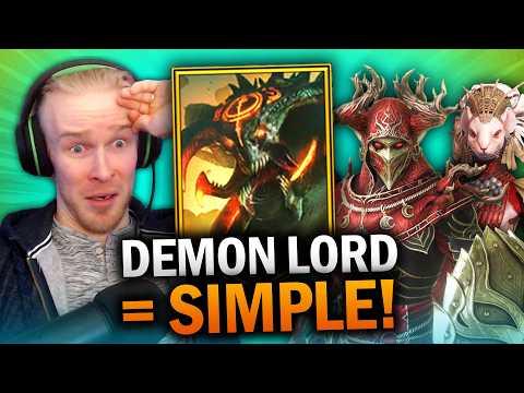 Видео: Босс клана Демон-Лорд стал проще (лучшие советы + чемпионы) — захват аккаунта Raid Shadow Legends
