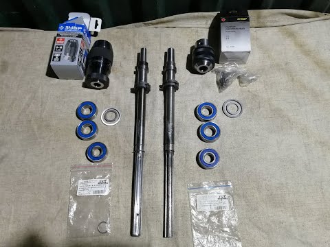 Видео: 2М112. Новые старые шпиндели для сверлильного станка. (на приемере г.Бобров и KOMUNARAS)