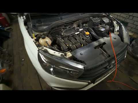 Видео: Веста 1,8. Решаем проблему течи разъёма топливной трубки.