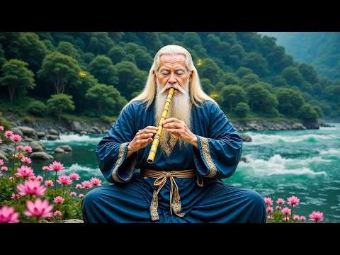 Видео: Всего 2 минуты, чудесное облегчение боли | Тибетская целебная флейтовая музыка, мелатонин и вывед...