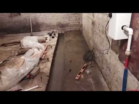 Видео: тëплый пол в свинарнике готов 🐷ч. 2