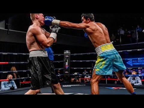 Видео: Мейирим Нурсултанов против Илья Баландин / 72,6 кг / Полный бой #kazakhboxing