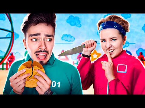 Видео: МОЯ ДЕВУШКА МЕШАЕТ МНЕ ПОБЕДИТЬ В ИГРЕ В КАЛЬМАРА МАЙНКРАФТ!