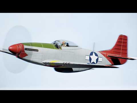 Видео: Когда Красные Хвосты Сражались с Me.262