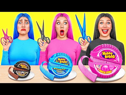 Видео: Большая, Средняя или Маленькая Тарелка Челлендж | Удивительные Кухонные Рецепты Friendly DO