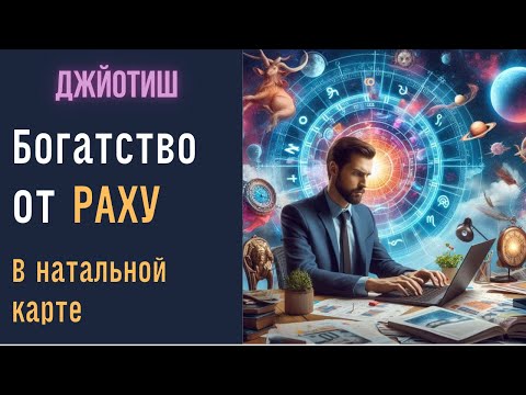 Видео: Раху и богатство | Успех, деньги, власть в натальной карте | Астрология  Джйотиш