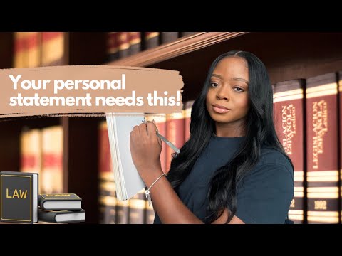 Видео: Как написать убедительное личное заявление для поступления в юридическую школу