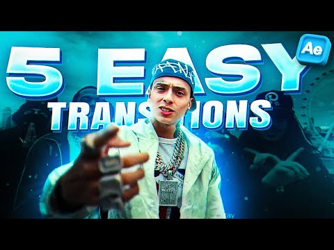 Видео: 5 ПРОСТЫХ ПЕРЕХОДОВ для ваших музыкальных клипов! (After Effects)