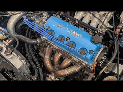 Видео: 360+ лошадиных сил с турбонаддувом D16. Настройка Honda Civic Flex Fuel на Hondata s300.