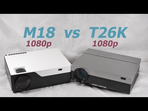 Видео: Touyinger M18 vs T26K (Проектор Projector)