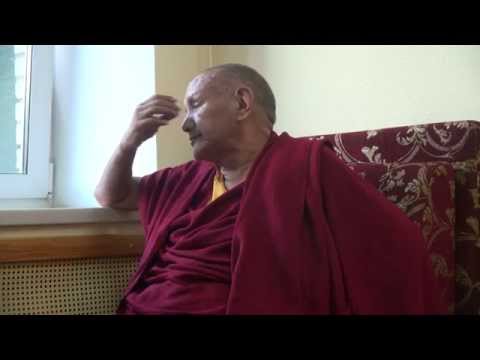 Видео: Оргьен Тобгьял Ринпоче. Прибежище, бодхичитта, четыре мысли