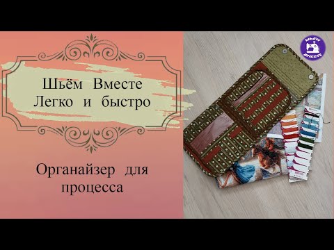 Видео: Органайзер для процесса