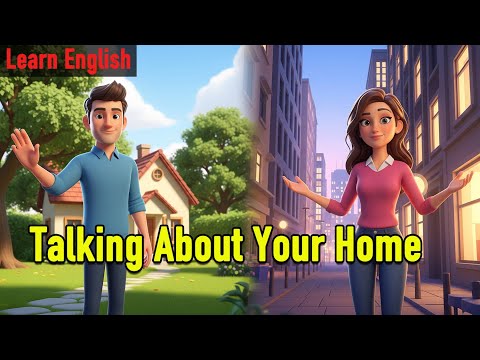 Видео: Где вы живёте? | Обсуждаем дома и окрестности | Практика аудирования A1-A2 | Медленный английский