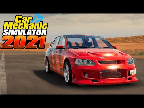 Видео: Реставрация Mitsubishi Lancer Evolution - Car Mechanic Simulator 2021 #63