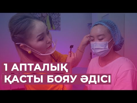 Видео: 1 апталық қасты бояу әдісі. Қас бояуды үйренеміз. Қарындашпен қас бояу әдісі.
