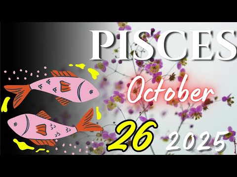 Видео: РЫБЫ ♓😲: Это выравнивание может открыть двери❗🎁 Гороскоп на сегодня, 26 октября 2025 года