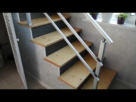 Видео: Лестница из профильной трубы, без опыта, совсем недорого.