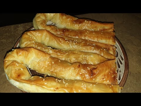 Видео: Роллини. Роллини из теста Фило. Роллини с курицей. Rollinis au poulet. Rollini with chicken