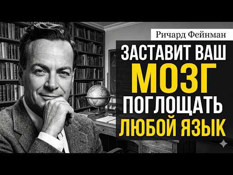 Видео: Трюк Фейнмана на 15 минут: как заставить свой мозг мгновенно впитывать любой язык без зубрежки
