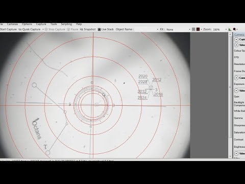 Видео: Калибровка искателя полюса в SharpCap/SW Adventurer.