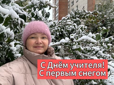 Видео: С ДНЕМ УЧИТЕЛЯ и с первым снегом! Про советскую школу и учителей/опыт