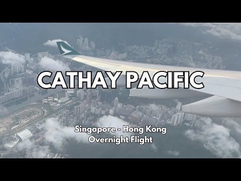 Видео: Cathay Pacific Airbus A330 | Рейс из Сингапура в Гонконг