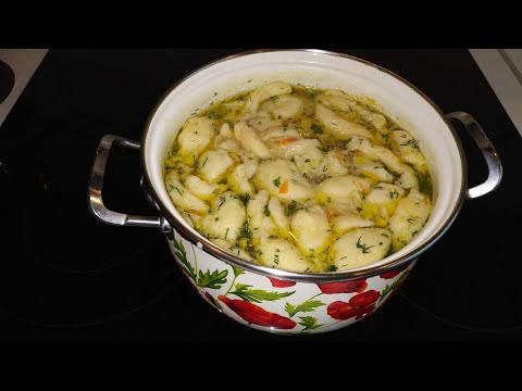 Видео: СУП С КЛЁЦКАМИ/ Рецепт как приготовить быстро и вкусно клёцки//