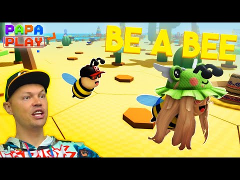 Видео: Быть Пчелой - ВЕСЕЛО в Be a bee