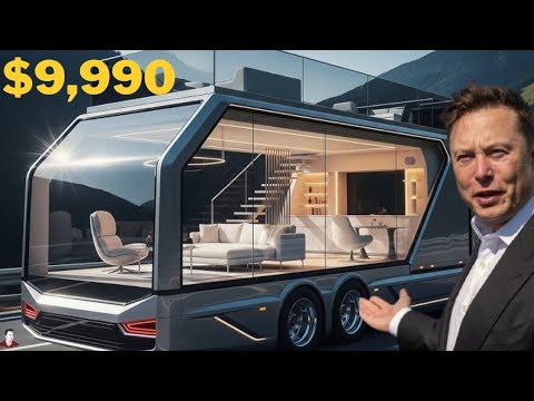 Видео: Новый автодом Tesla Илона Маска за 9990 долларов уже здесь! Цена вас шокирует!