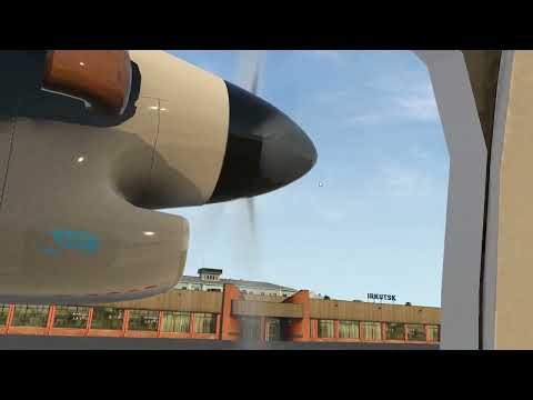 Видео: Везём груз на Ольхон с посадкой на воображаемом аэродроме. Изучаем L-410.