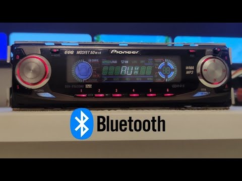 Видео: Pioneer DEH-P5630MP с установленным Bluetooth модулем.