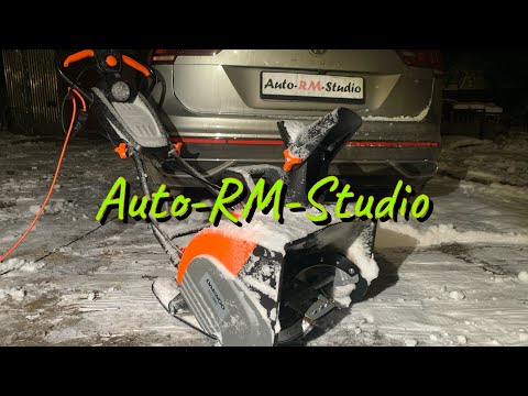 Видео: Электрический снегоуборщик DAEWOO DAST 3000E