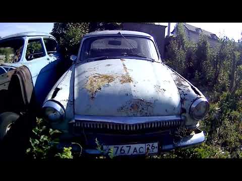 Видео: Тачки на дачке. "Волга" ГАЗ-21. Заброшки.🚘🏚️#кисловодск