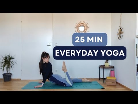 Видео: 25 Мин Йога за Всеки Ден