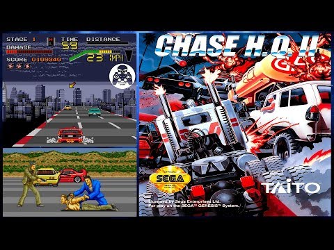 Видео: Chase HQ II SEGA/Genesis прохождение [60fps]