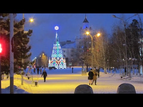 Видео: Костанай Новый год в Костанае. Экскурсия в прошлое