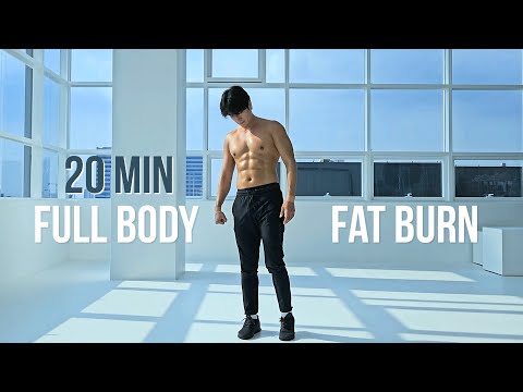 Видео: 20-минутная ТРЕНИРОВКА ВСЕГО ТЕЛА | Сжигание жира | Без оборудования | 20 Min FULL BODY WORKOUT