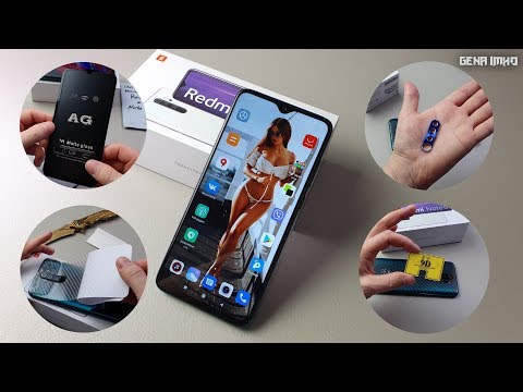Видео: ЧЕХОЛ НЕ НУЖЕН! Прокачал Redmi Note 8 Pro ПО ПОЛНОЙ💥Карбон/Стекло/Бампер на камеру