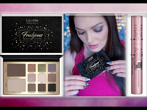 Видео: Набор для макияжа Lavelle FRABJOUS 02 / Wildberries / Тест туши Sky High Maybelline.