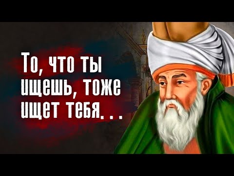 Видео: Джалаладдин Руми - Тишина — язык Бога, все остальное — плохой перевод.