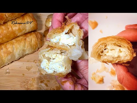 Видео: Фантастическая слоеная, хрустящие турецкая выпечка! Невероятная вкуснятина!