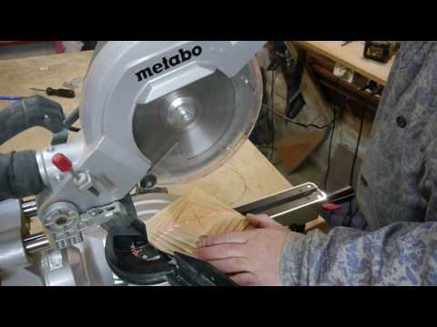 Видео: Нетипичная работа торцовочной пилы.Часть 1. Unusual work of a miter saw. Part 1.