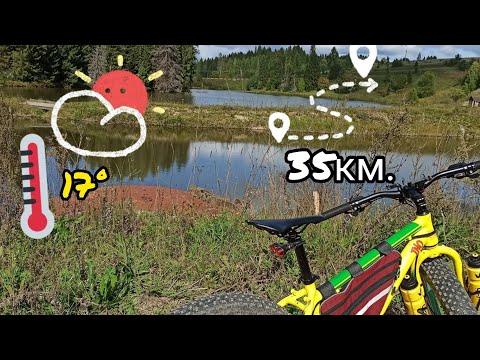 Видео: Катим куда глаза глядят / На Фэтбайке / по полям по горам