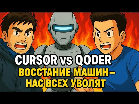 Видео: Cursor vs Qoder — Восстание нейро IDE: нас всех уволят