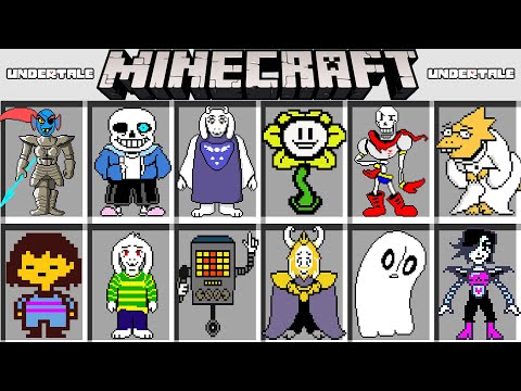 Видео: МОД НА БОССОВ АНДЕРТЕЙЛ В МАЙНКРАФТ ! UNDERTALE SANS ADDON MOD MINECRAFT BEDROCK