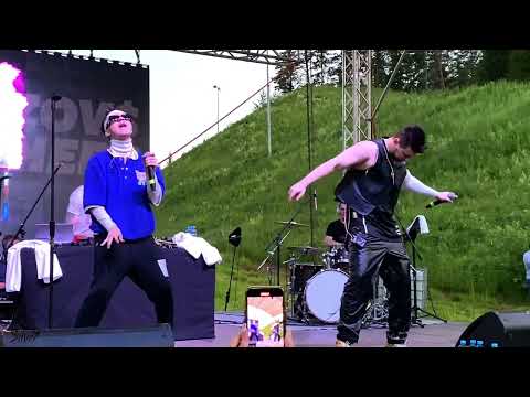 Видео: GAYAZOV$ BROTHER$ - Пошла жара (Live, Нечкино, 02.07.22)